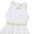 Robe demoiselle d'honneur  en tulle   hepburn Blanc cassé or 5 - vertbaudet enfant 