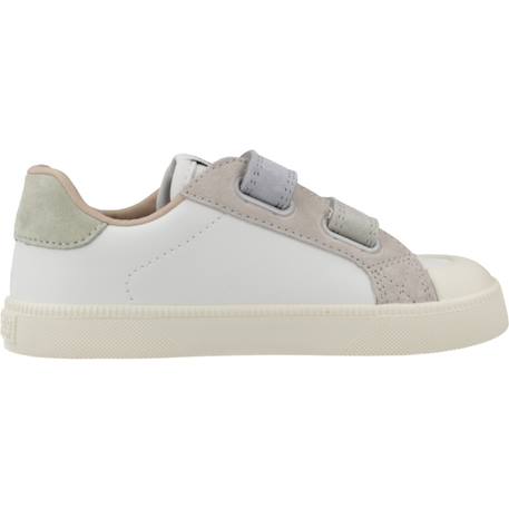 Basket enfant cuir enfant cuir oliver barefoot Bleu azul+Rose 1 - vertbaudet enfant 