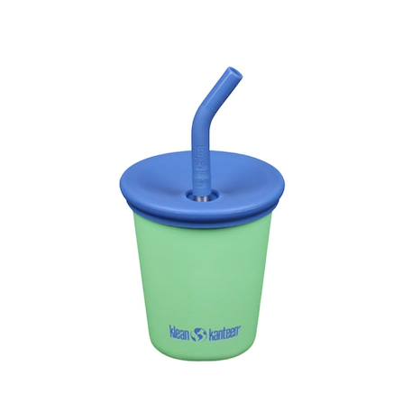 Garçon-Accessoires-Gobelet en inox 296 ml avec couvercle à paille