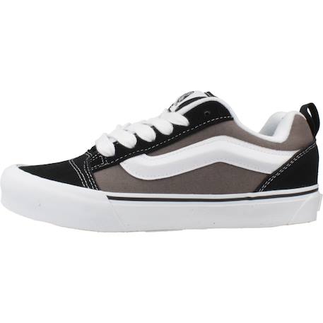 Baskets enfant garçon en cuir Noir 2 - vertbaudet enfant 