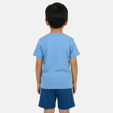 Pack de 2 t-shirts et short garçon Bleu 5 - vertbaudet enfant 