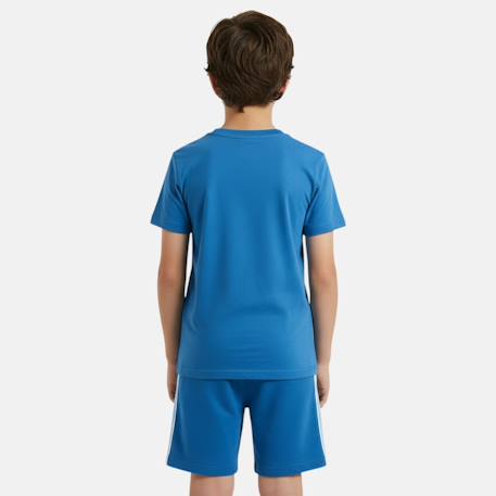 Pack de 2 t-shirts et short garçon Bleu 5 - vertbaudet enfant 