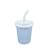 Gobelet en inox 296 ml avec couvercle à paille Bleu+Multi-coloured+Violet 1 - vertbaudet enfant 
