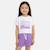 Pack de 2 t-shirts et short fille Violet 3 - vertbaudet enfant 