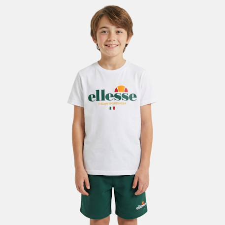 Pack de 2 t-shirts et short garçon Vert 3 - vertbaudet enfant 
