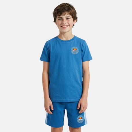Pack de 2 t-shirts et short garçon Bleu 3 - vertbaudet enfant 