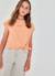 T-shirt fille coton Orange 2 - vertbaudet enfant 