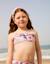Maillot de bain 2 pièces avec motif stitch et volants Rose clair 1 - vertbaudet enfant 