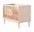 Chambre bébé 3 pièces , lit bébé 120x60, commode à langer 3 tiroirs , armoire 3 portes et 1 niche - décor bois hêtre cendré - opaline Beige 3 - vertbaudet enfant 