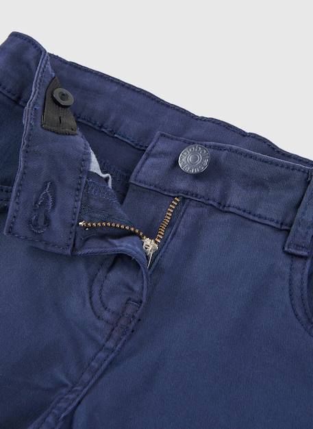 Short en coton Bleu 3 - vertbaudet enfant 