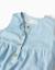 Barboteuse en jean en coton sans manches Bleu clair 4 - vertbaudet enfant 