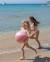 Balle gonflable enfant pour plage et piscine Bleu+Multicolore+Rose 12 - vertbaudet enfant 