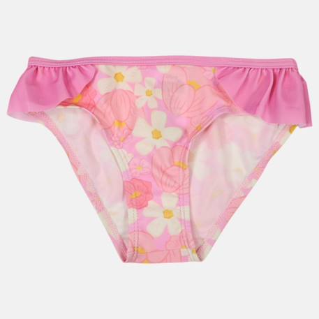 Maillot de bain fille 2 pièces à fleurs minnie Rose 5 - vertbaudet enfant 