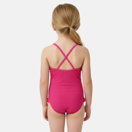 Maillot de bain une pièce fille imprimé minnie Rose 3 - vertbaudet enfant 