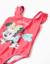 Maillot de bain avec imprimé minnie et bretelles à volants Rose 4 - vertbaudet enfant 