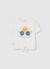 T-shirt en coton  fille Blanc 2 - vertbaudet enfant 