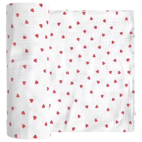 Maxi lange en gaze de coton lovio Bleu+Rouge 5 - vertbaudet enfant 
