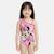 Maillot de bain enfant imprimé minnie Fushia+Rose 1 - vertbaudet enfant 
