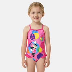 Maillot de bain une pièce fille imprimé minnie  - vertbaudet enfant