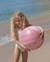 Balle gonflable enfant pour plage et piscine Bleu+Multicolore+Rose 11 - vertbaudet enfant 