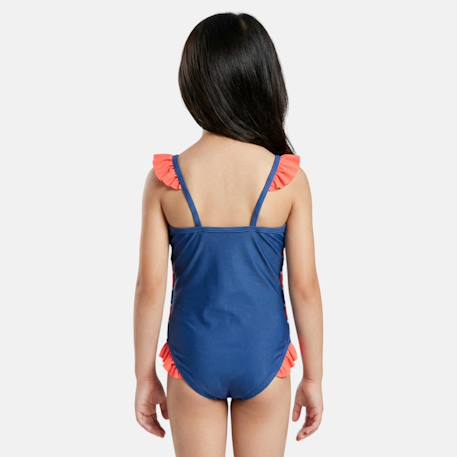Maillot de bain fille 1 pièce bleu marine à volants motif personnage minnie Rouge 3 - vertbaudet enfant 