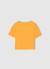 T-shirt fille coton Jaune 2 - vertbaudet enfant 