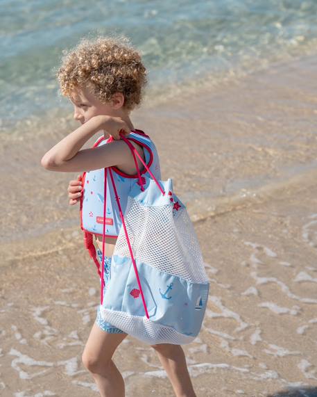 Sac de plage enfant avec filet anti sable Bleu+Rose+Rouge+Violet 3 - vertbaudet enfant 