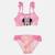 Maillot de bain fille 2 pièces à fleurs minnie Rose 3 - vertbaudet enfant 