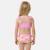 Maillot de bain fille 2 pièces à fleurs minnie Rose 2 - vertbaudet enfant 