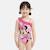 Maillot de bain enfant imprimé minnie Fushia+Rose 6 - vertbaudet enfant 