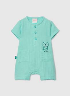 Grenouillère bébé coton  - vertbaudet enfant
