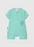Grenouillère bébé coton Vert 1 - vertbaudet enfant 