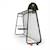 Portique monkey bar enfant extérieur métal - aire de jeux Getset mb305 Gris+Noir 12 - vertbaudet enfant 