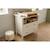 Chambre bébé 3 pièces , lit bébé 120x60 à barreaux, commode à langer, armoire 2 portes - angele Blanc 5 - vertbaudet enfant 