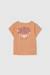 T-shirt fille coton Orange 4 - vertbaudet enfant 