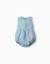 Barboteuse en jean en coton sans manches Bleu clair 1 - vertbaudet enfant 