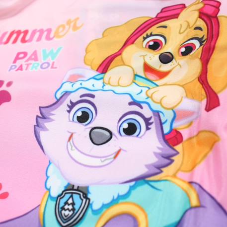 Maillot de bain une pièce enfant imprimé pat patrouille Rosatre 4 - vertbaudet enfant 