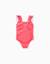 Maillot de bain avec imprimé minnie et bretelles à volants Rose 3 - vertbaudet enfant 