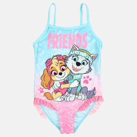 Maillot de bain enfant imprimé pat patrouille Rose 3 - vertbaudet enfant 