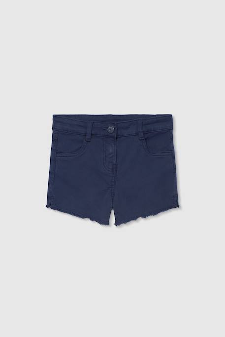 Fille-Short en coton