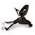 Trottinette 2 en 1 universelle pour poussette Go Seat Noir 1 - vertbaudet enfant 
