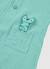 Grenouillère bébé coton Vert 4 - vertbaudet enfant 