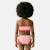 Maillot de bain fille 2 pièces motif minnie Rouge 3 - vertbaudet enfant 