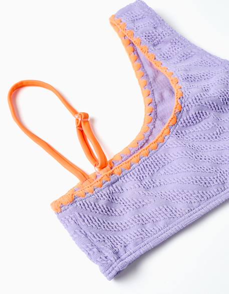 Maillot de bain 2 pièces avec volants + chouchou Lila 4 - vertbaudet enfant 