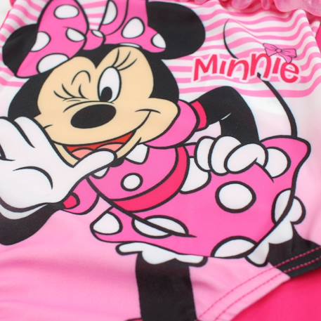 Maillot de bain enfant imprimé minnie Fushia+Rose 5 - vertbaudet enfant 