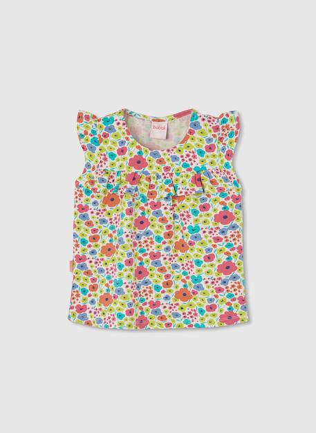 Fille-T-shirt fille en jersey imprimé