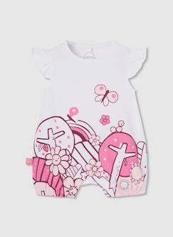 Grenouillère en coton  pour bébé  - vertbaudet enfant