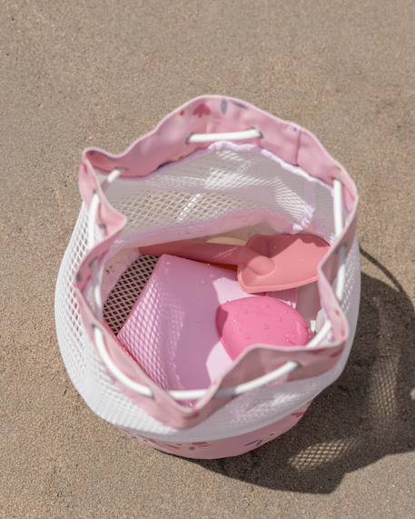 Sac de plage enfant avec filet anti sable Bleu+Rose+Rouge+Violet 8 - vertbaudet enfant 