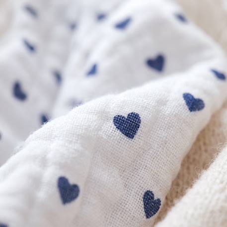 Maxi lange en gaze de coton lovio Bleu+Rouge 4 - vertbaudet enfant 