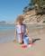 Set de jeux de plage avec accessoires Bleu+Rose 4 - vertbaudet enfant 